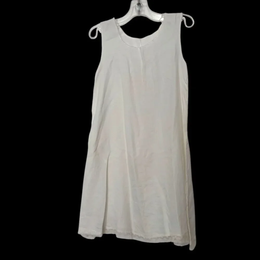 Vintage Madonna 4 Piece Infant Baptismal Christening Dress/Slip/Cap Eyelet Lace.